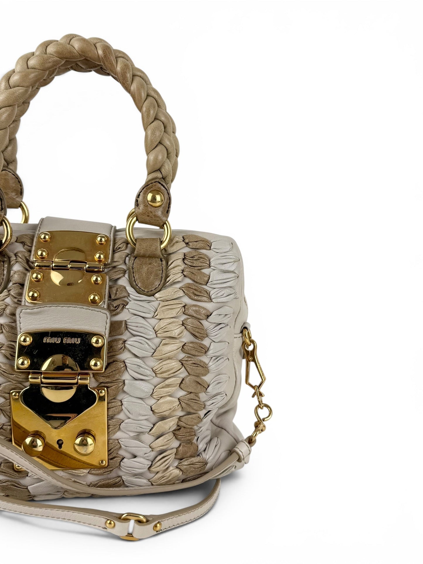 2010s Miu Miu Matelasse 2Way Handbag | O/S, Multicoloured