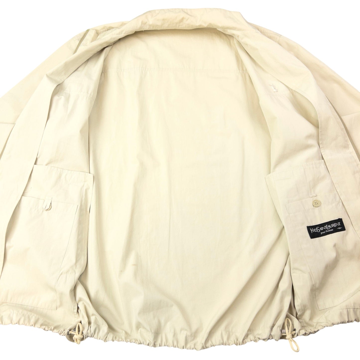 Vintage YSL Yves Saint Laurent Zip Up Jacket Size L