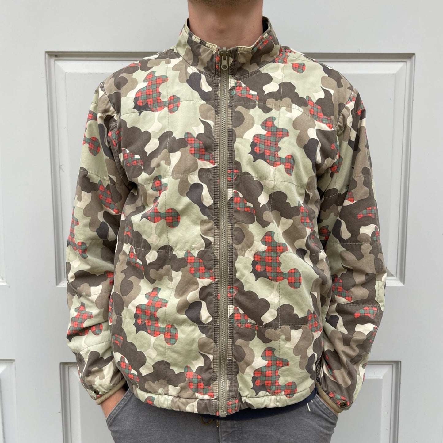 Stussy 2in1 Canvas/Camo Jacket (M) | Default Title, Multicoloured