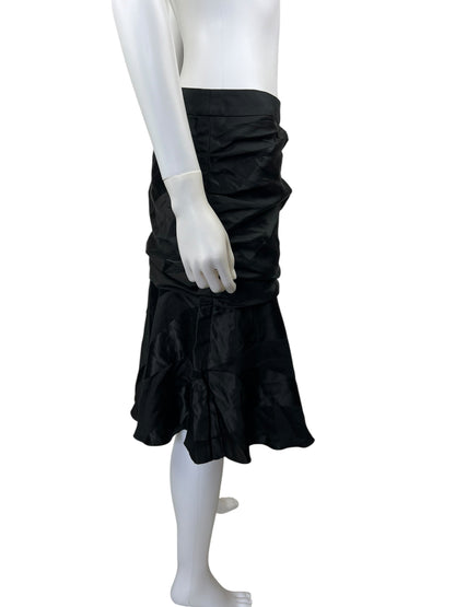 Giorgio Armani silk skirt | Black, Black