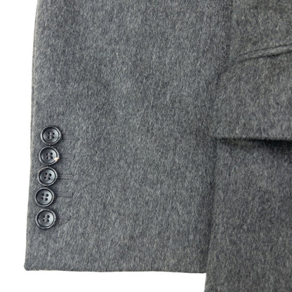 Vintage 90s Gucci Longline Wool Jacket Size M | Medium, Grey