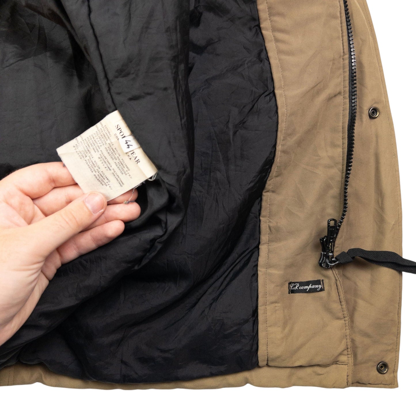 Vintage CP Company Zip Up Padded Jacket Size XL