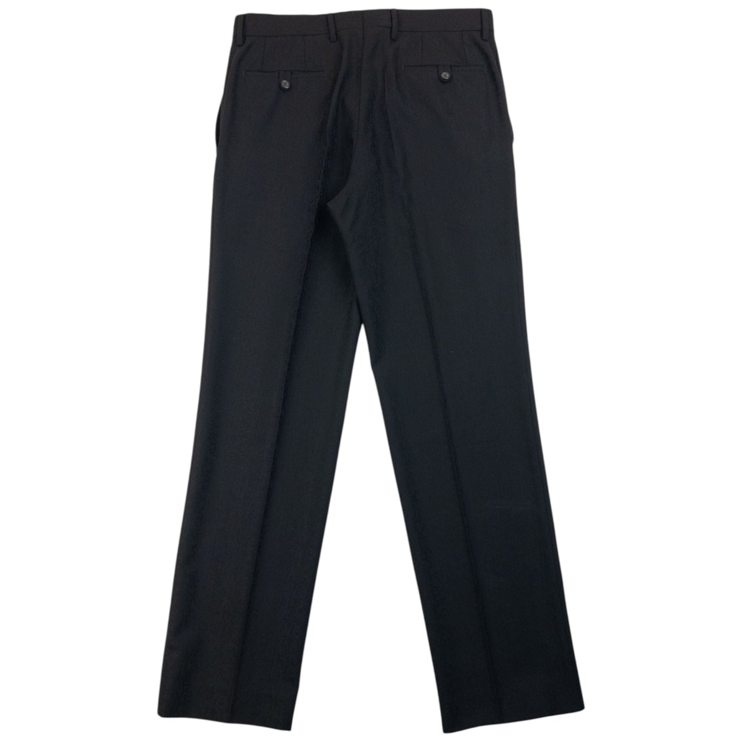Vintage 2000s Versace Classic Monogram Jacket & Trousers Suit Set Size L | Large, Black