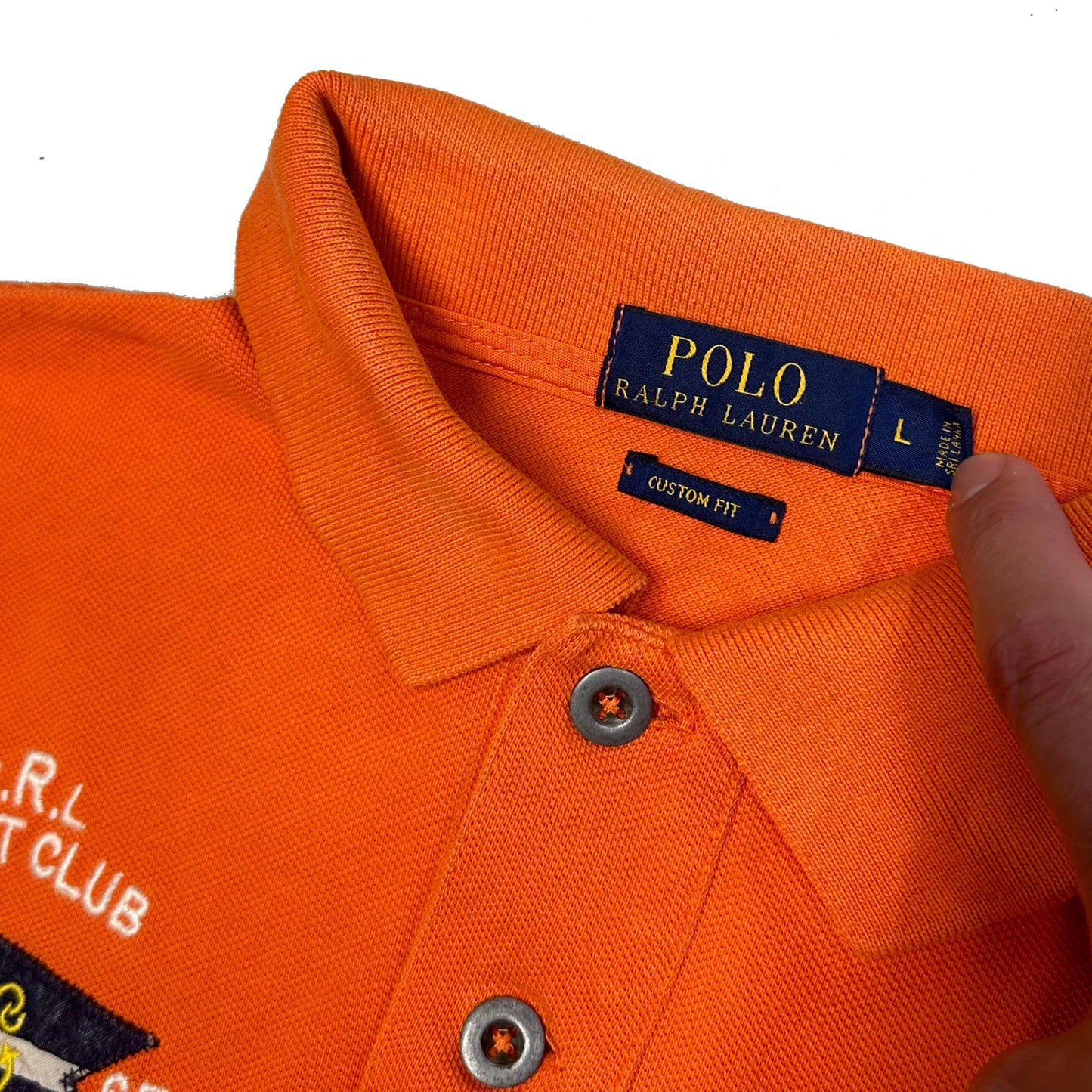 Ralph Lauren Yacht Club Polo In Orange ( L ) - Known Source