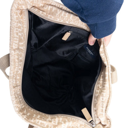 Vintage Burberry Monogram Shoulder Bag