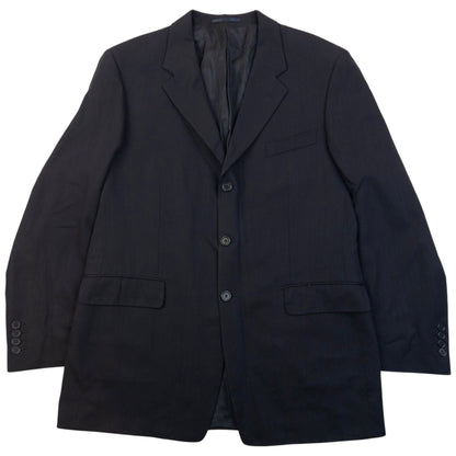 Vintage 90sYSL Yves Saint Laurent Jacket & Trousers Suit Set Size XL | XL, Navy