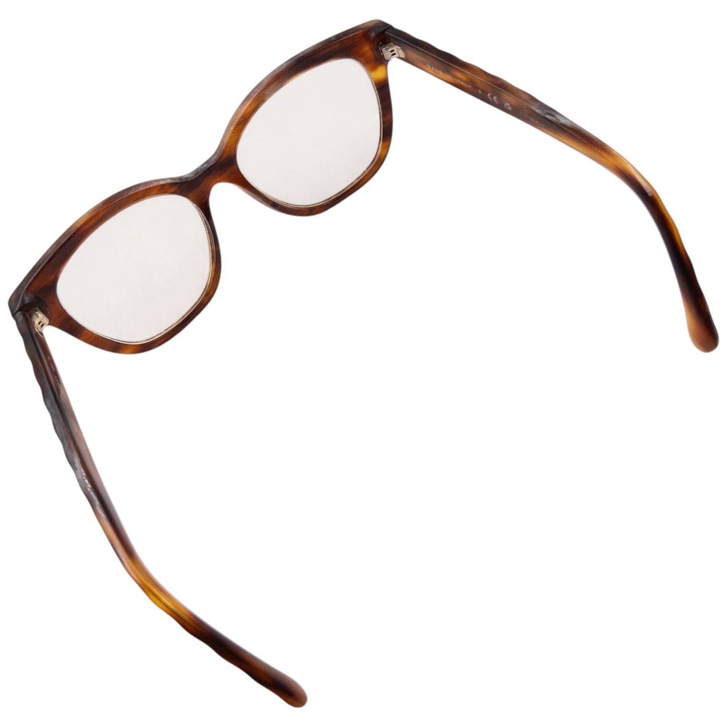 Vintage 2000s Chanel Tortoise Shell Eyeglasses | O/S, Brown