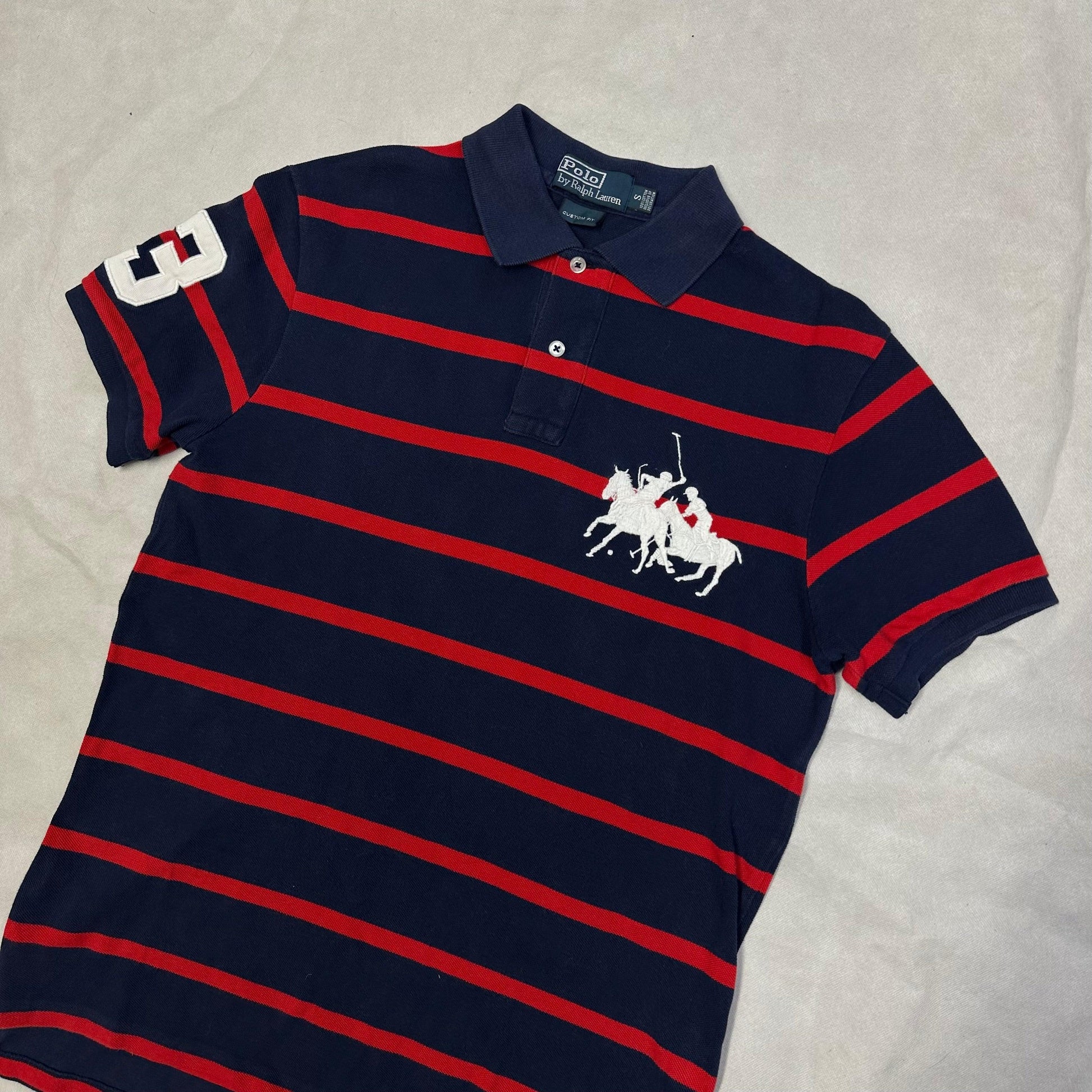 Ralph Lauren Polo In Navy & Red ( S ) - Known Source