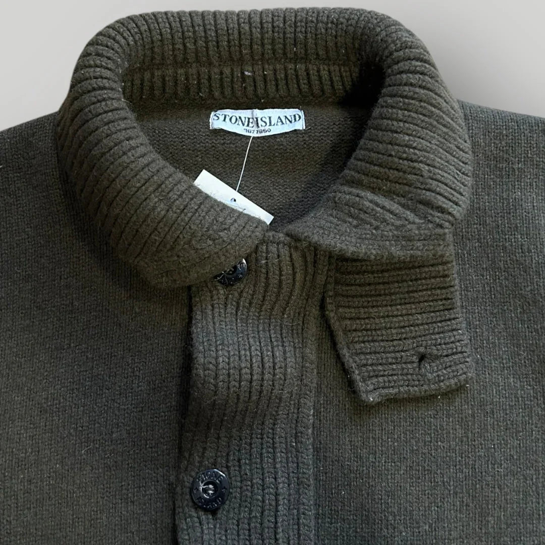 Stone Island AW/09 Wool Button Cardigan XL