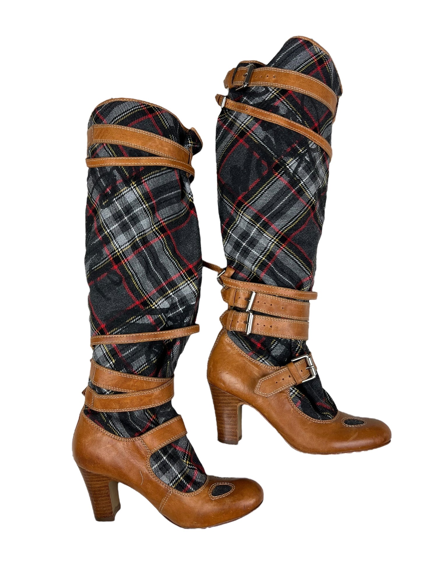 Vivienne Westwood x Nine West 2006 bondage boots