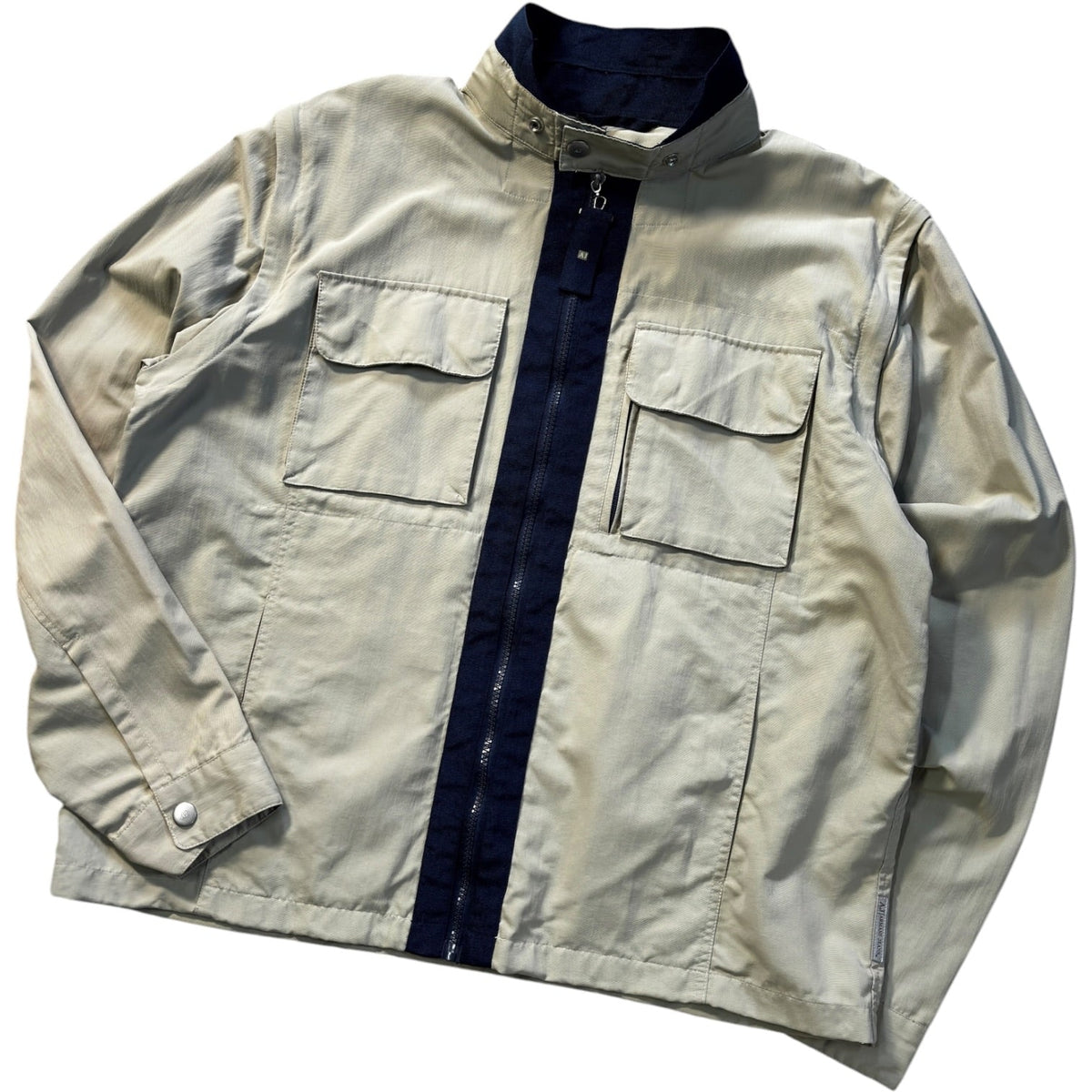 Armani Jeans 00’s Convertible Multipocket Jacket XL | XL, Beige