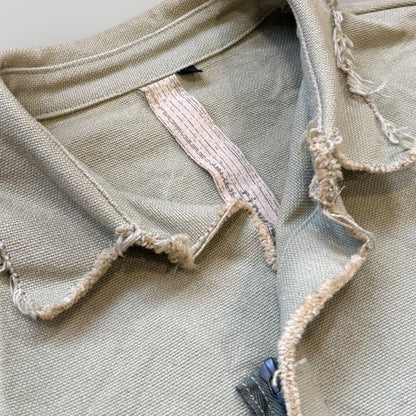 RIP Van Winkle Raw Denim Cut Overshirt S