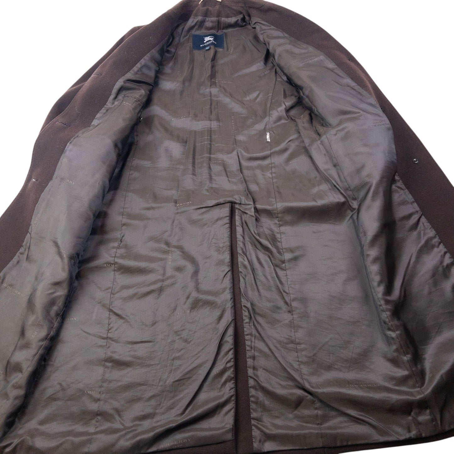 Vintage 2000s Burberry Cashmere Longline Jacket Womens Size XL | XL, Brown