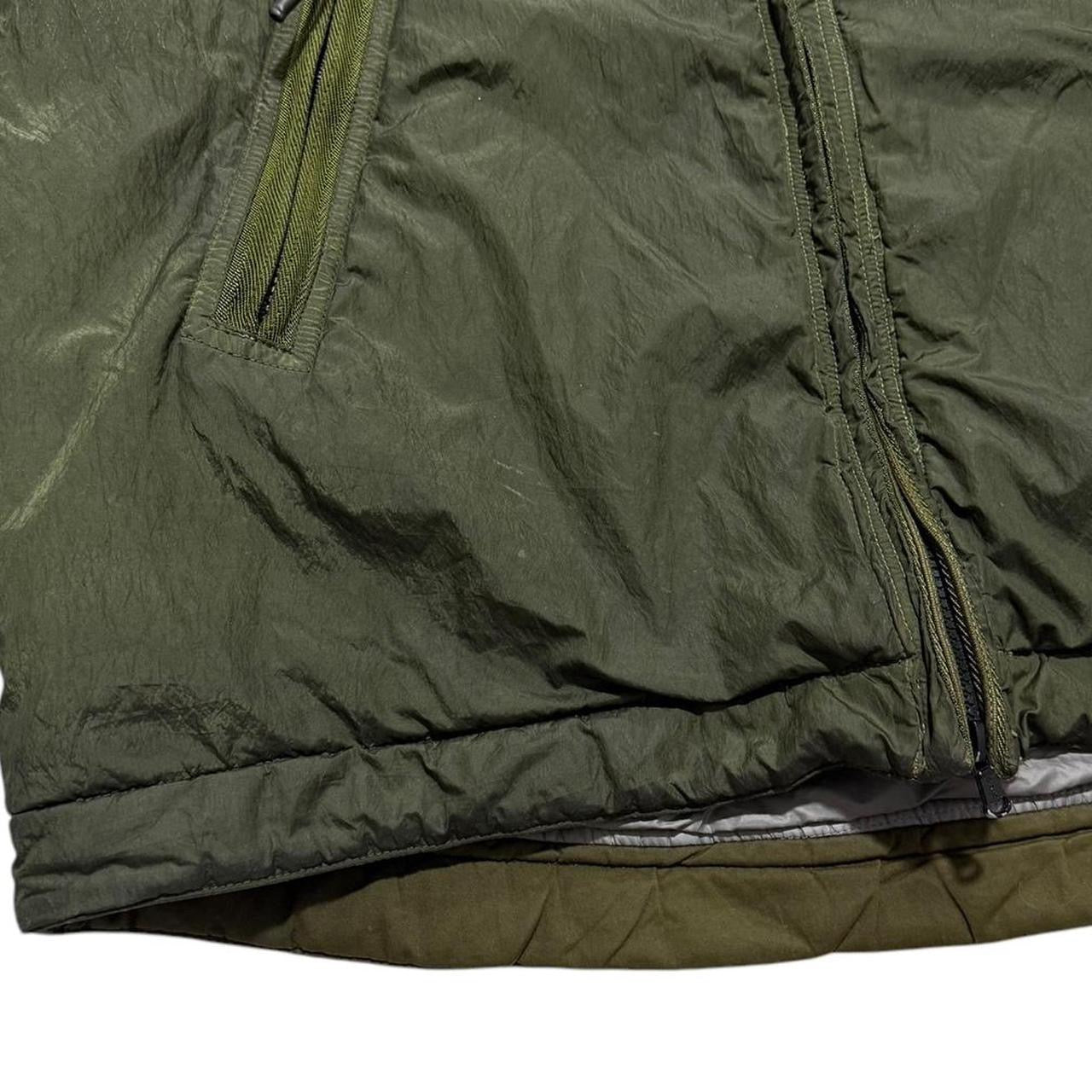 Stone Island Nike Mussola Gommata Jacket | Large, Olive Green