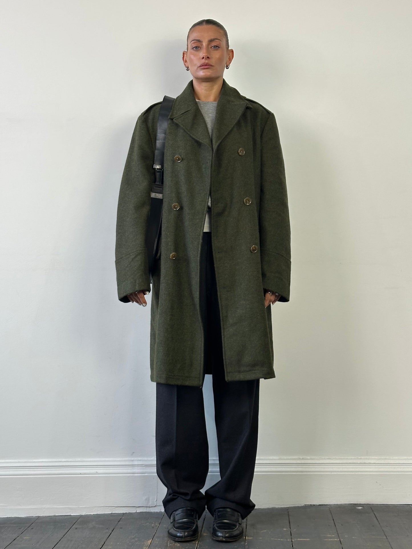 Dolce & Gabbana D&G Wool Double Breasted Coat - L/XL