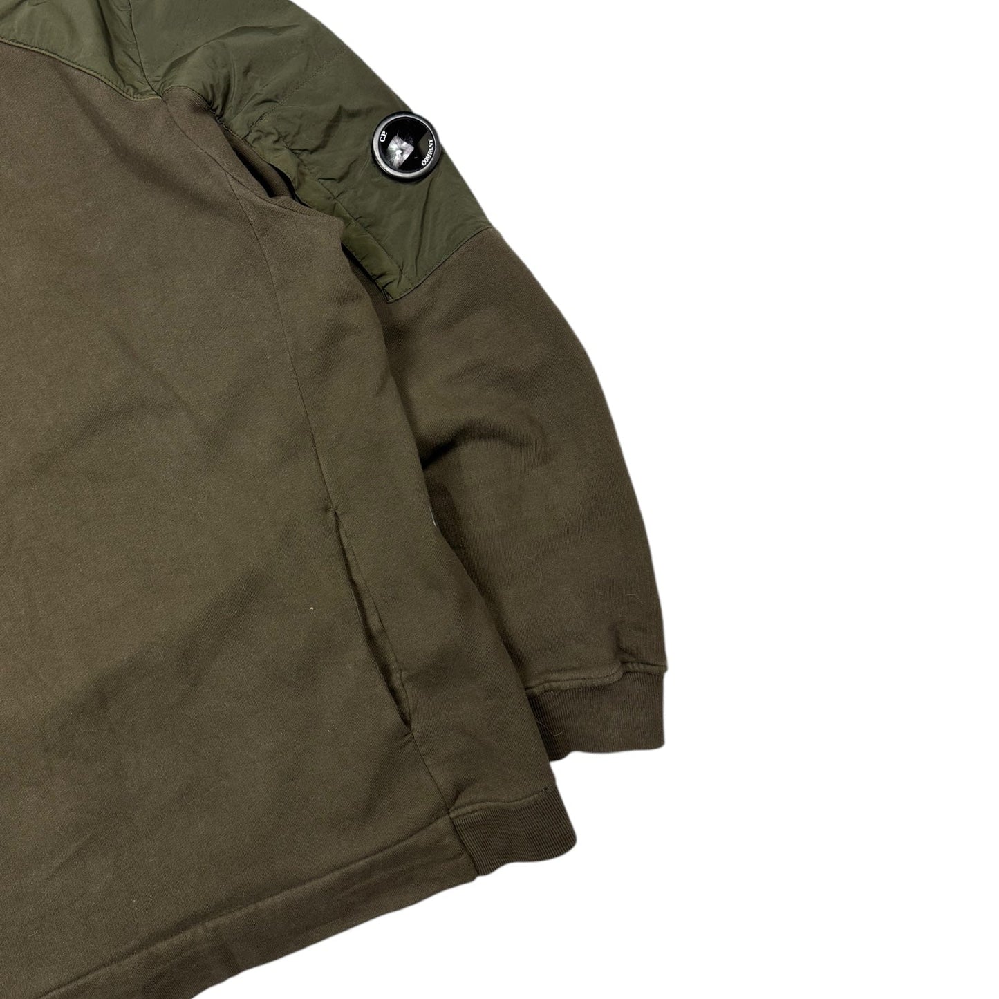 C.P. Company Khaki Nylon Crewneck