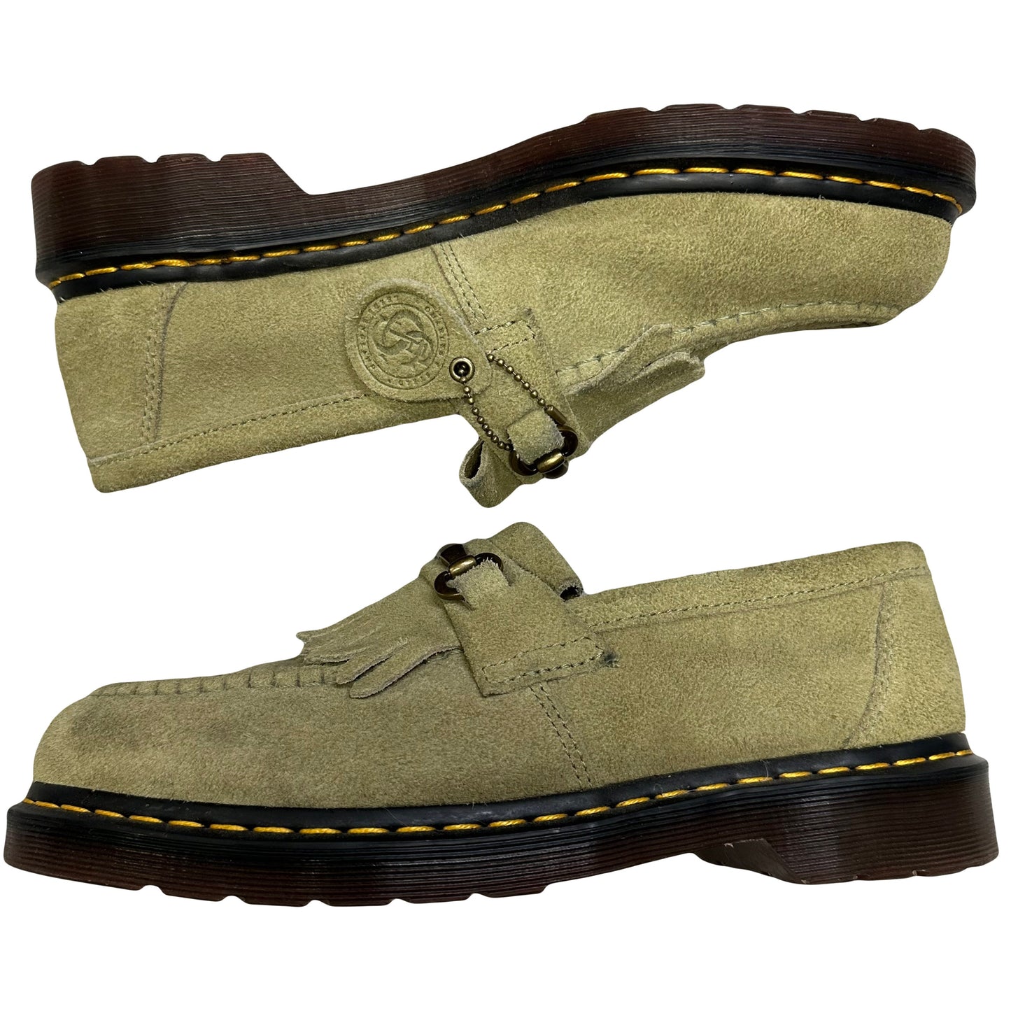 Dr Martens Loafers In Olive Green ( 10UK / 11US )