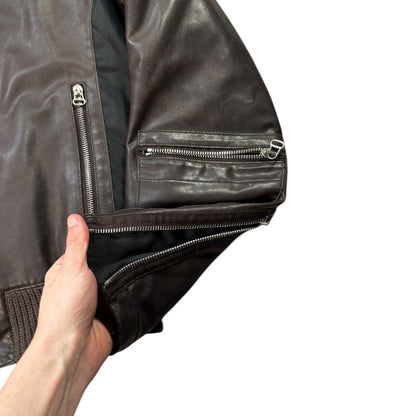Hugo Boss Orange 00’s Faux Leather Panel Jacket M | Medium, Multicoloured