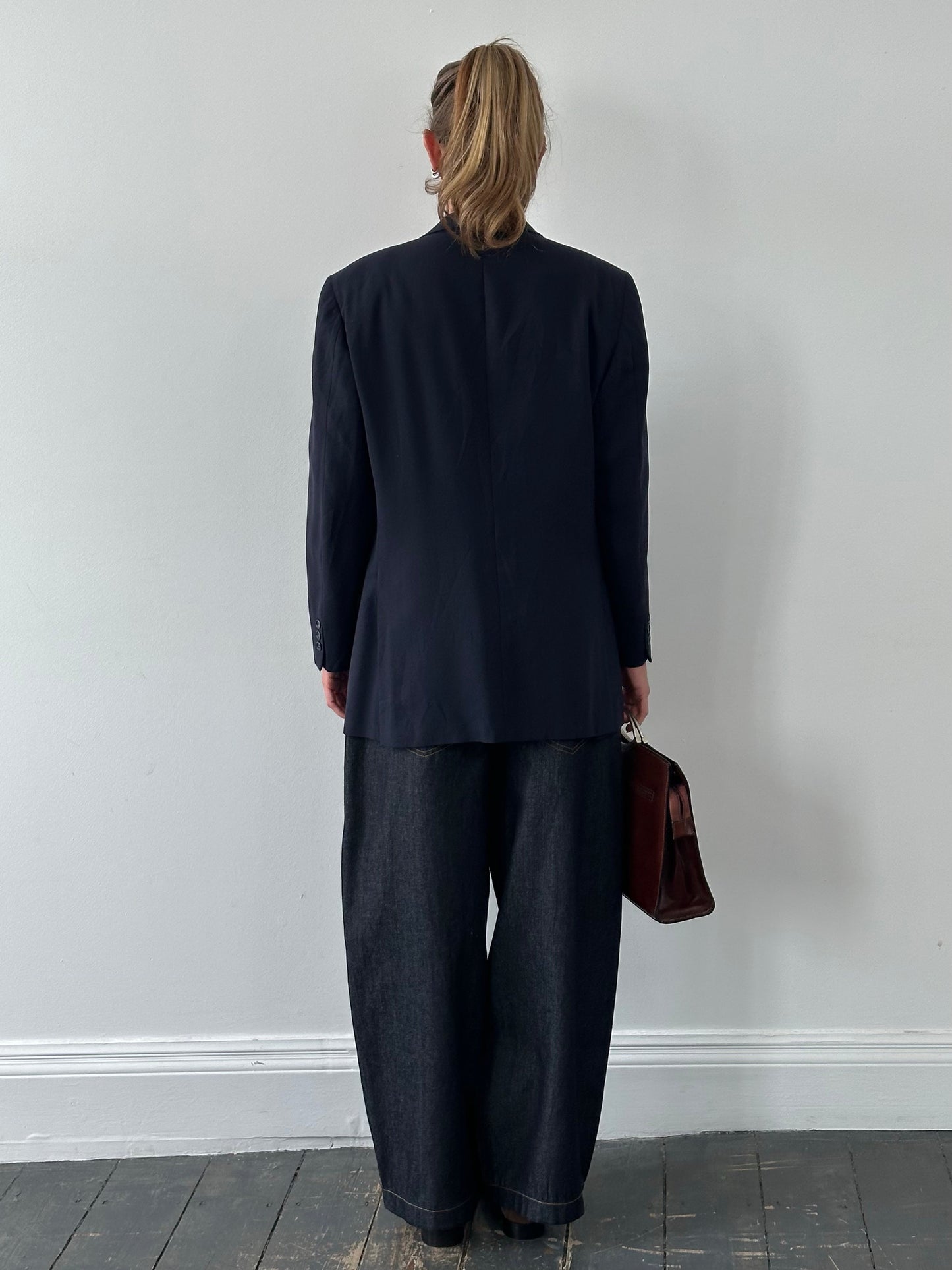 Christian Dior 1990s Single Breasted Blazer - L
