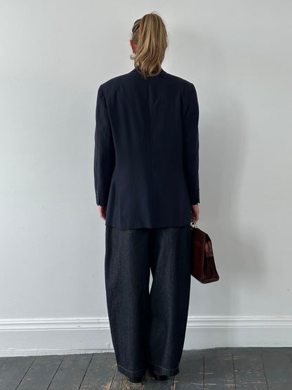 Christian Dior 1990s Single Breasted Blazer - L