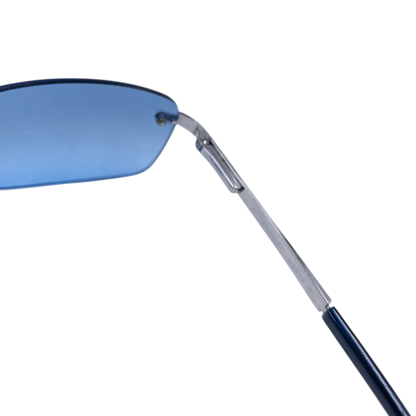 Vintage 2000s Burberry Nova Check Rimless Sunglasses