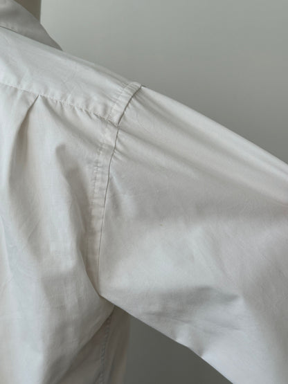 Yves Saint Laurent Pour Homme 2000s Cotton Logo Shirt -