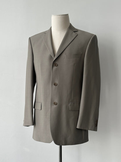 Balmain 2000s Wool Single Breasted Blazer - 38R