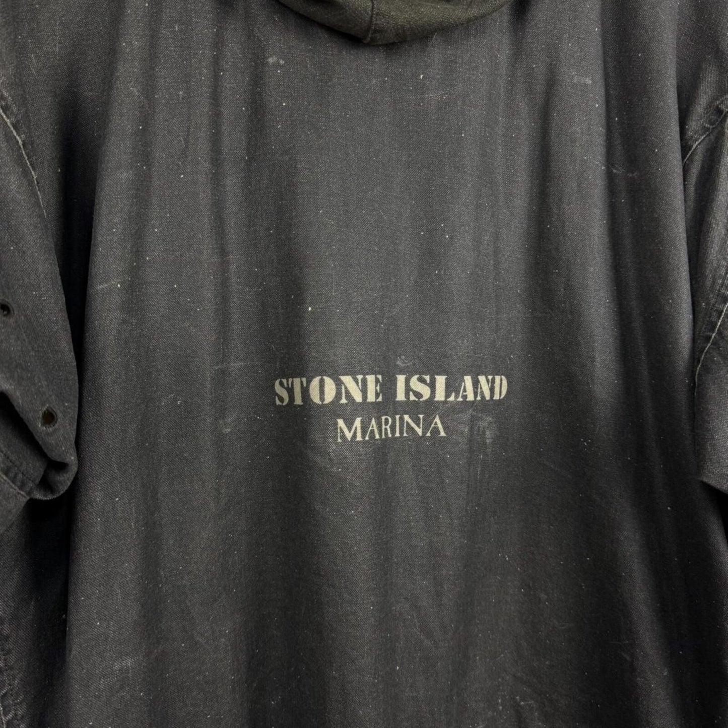 1980's Stone Island Marina Sailcloth Jacket Khaki (M) | Medium, Multicoloured