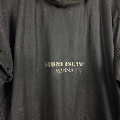 1980's Stone Island Marina Sailcloth Jacket Khaki (M) | Medium, Multicoloured
