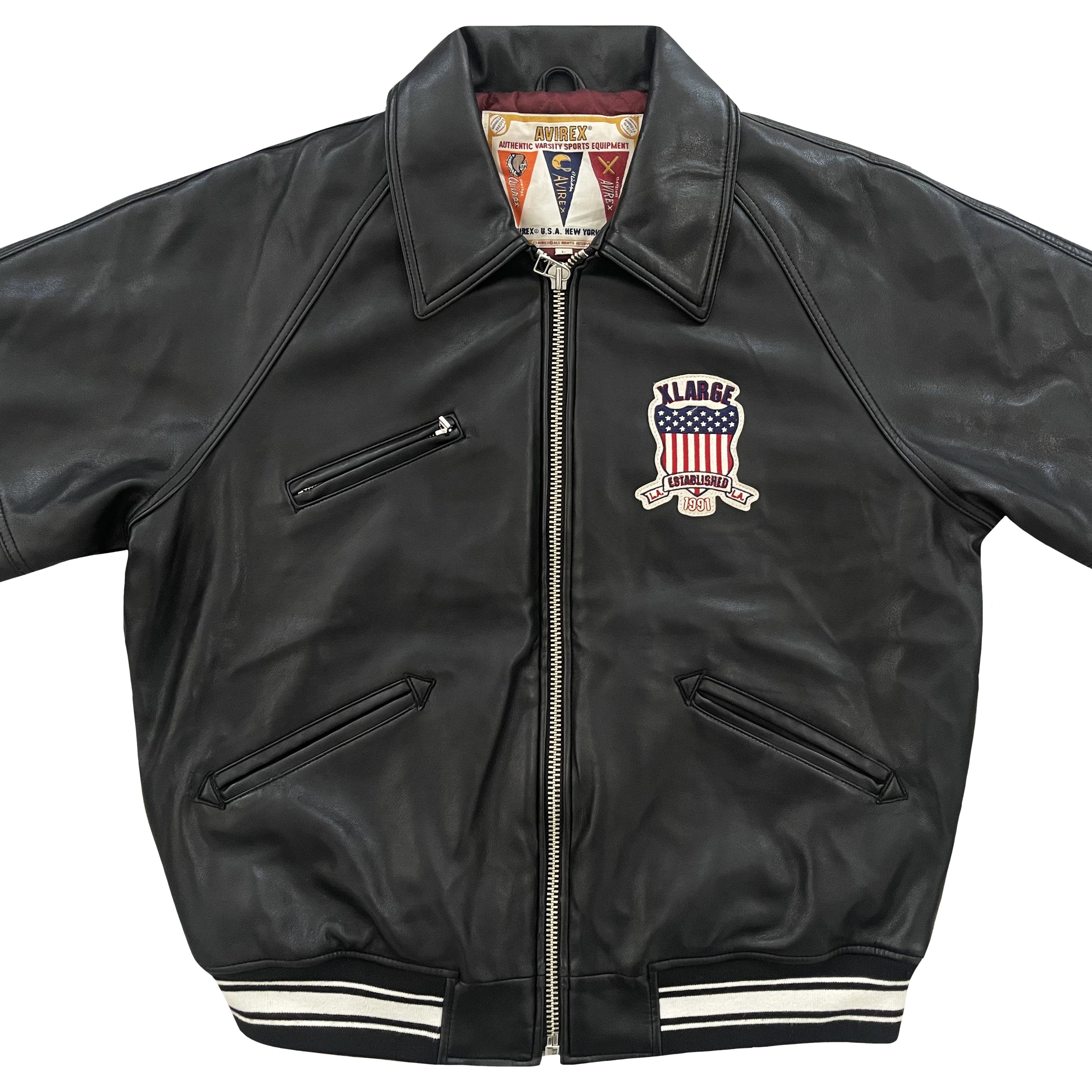 Avirex x XLARGE Icon Varsity Jacket - L – Known Source