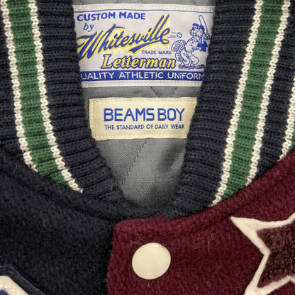 Whitesville x Beams Varsity Jacket - M
