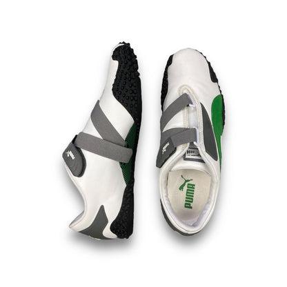 2000's Puma Mostro Leather White/Green/Grey (UK9) | Default Title, Multicoloured