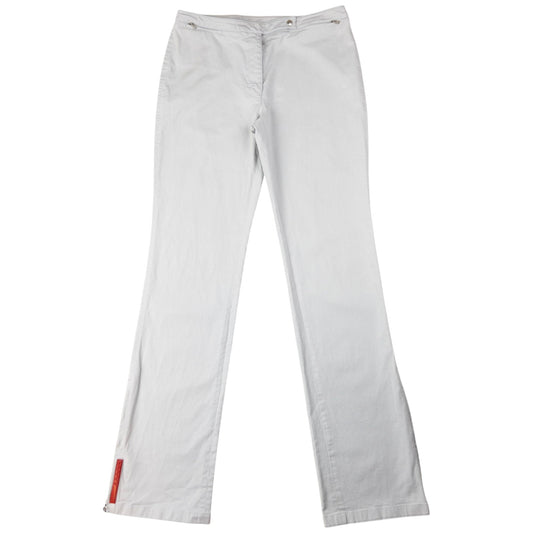 Vintage Prada Sport Zip Cuff Trousers Size W28