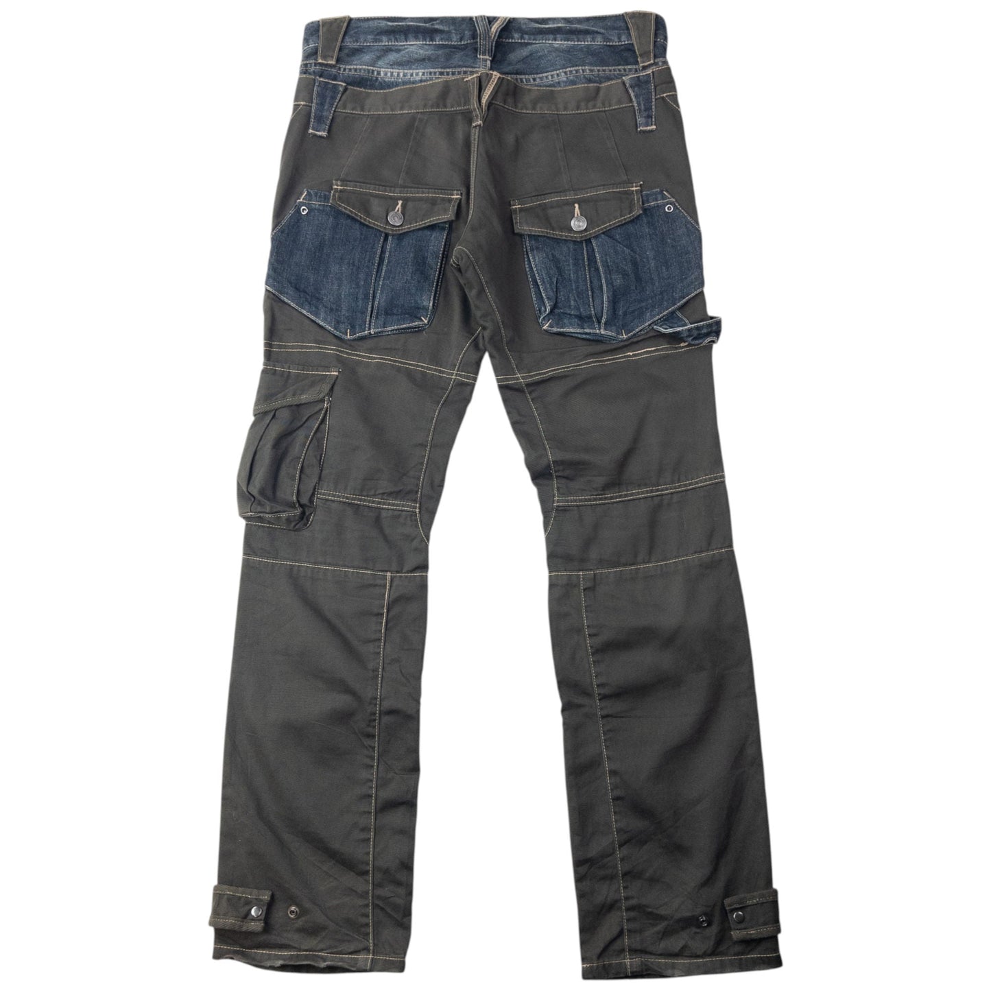 Vintage 2000s PPFM Layered Denim Jeans Size W32