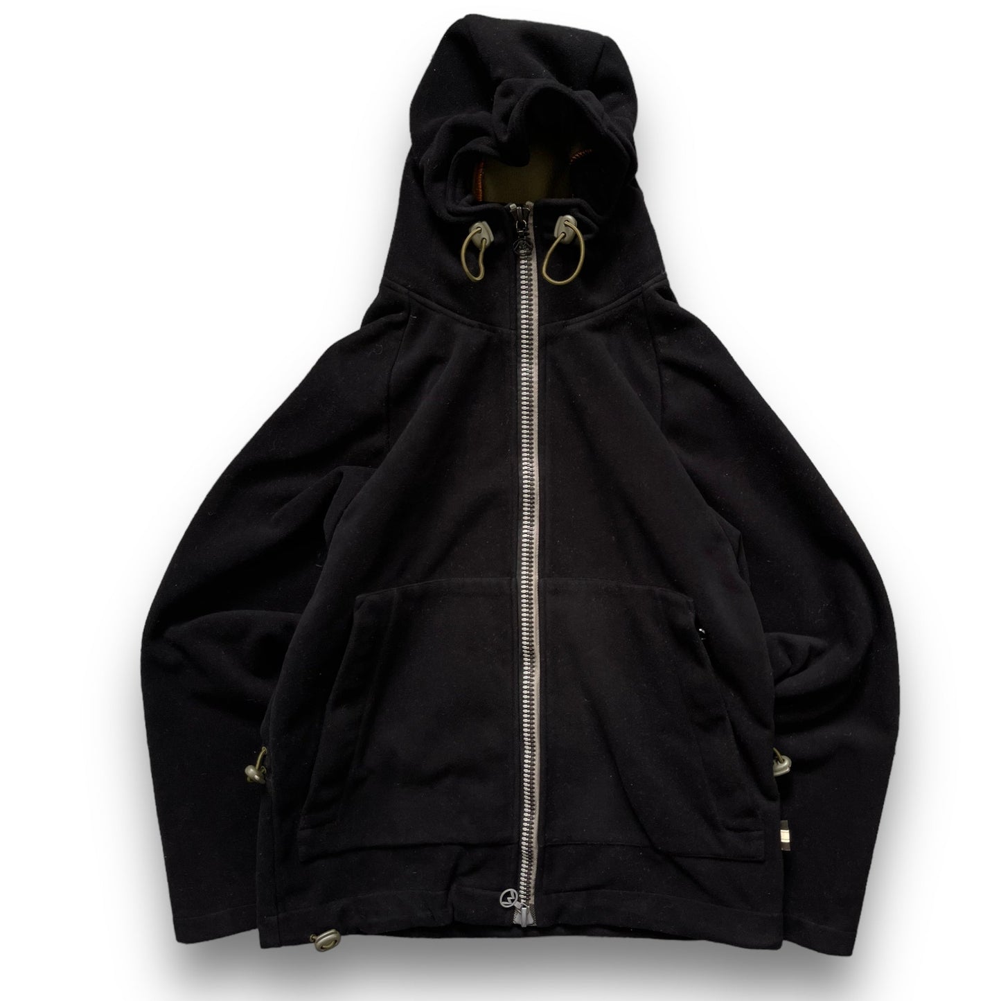 AW99/00 Maharishi Proline Hooded Fleece Jacket (S) | Default Title, Black