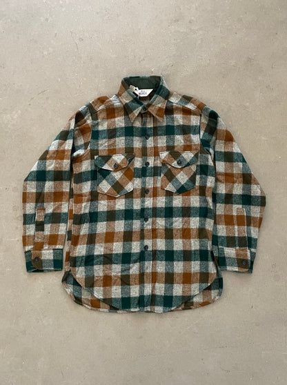 1980’s Woolrich Check Shirt - M | Medium, Red