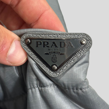 Prada Milano 2014 Ripstop Nylon Puffer Jacket - IT48 | Default Title, Grey