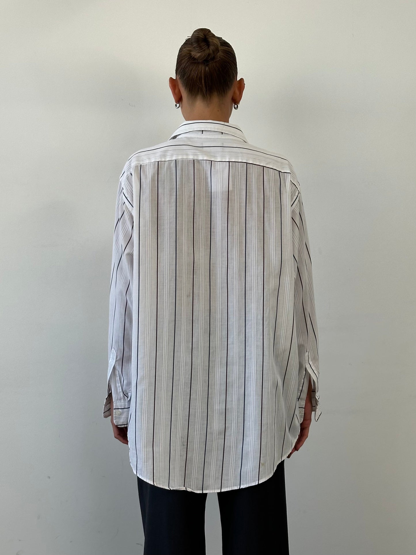 Christian Dior Monsieur Stripe Cotton Shirt - XL