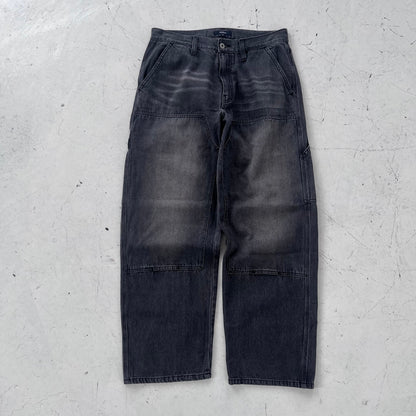 2000s beams heart loose fit double knee carpenters | Gray, Gray