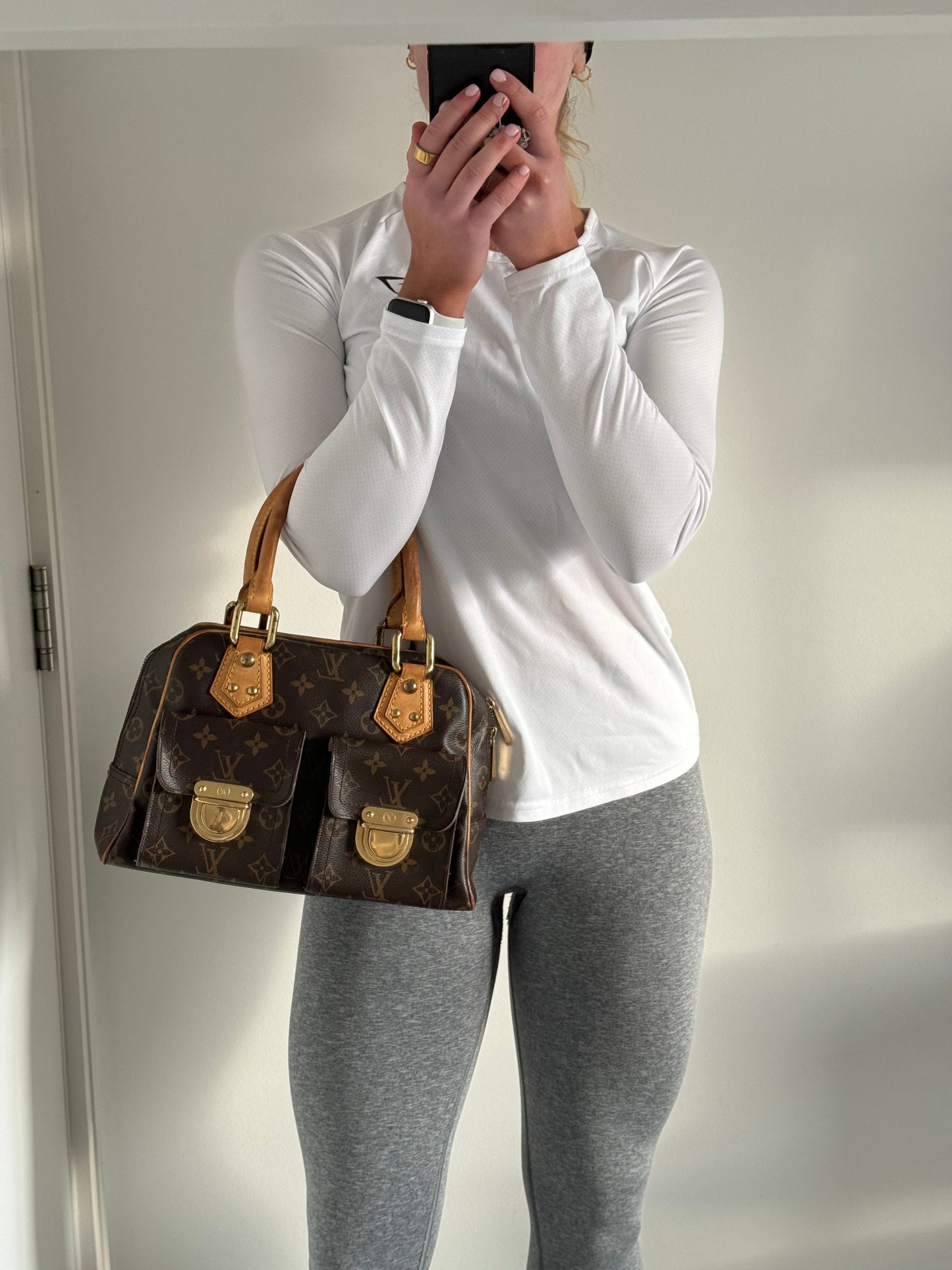 2005 Louis Vuitton Manhattan PM Handbag | O/S, Multicoloured