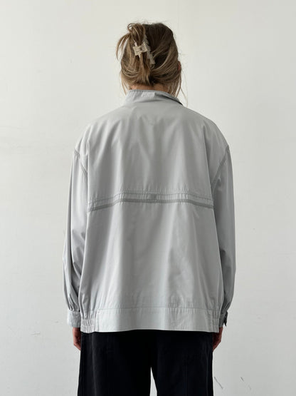 Vintage 2000s High Neck Bomber Jacket - XL