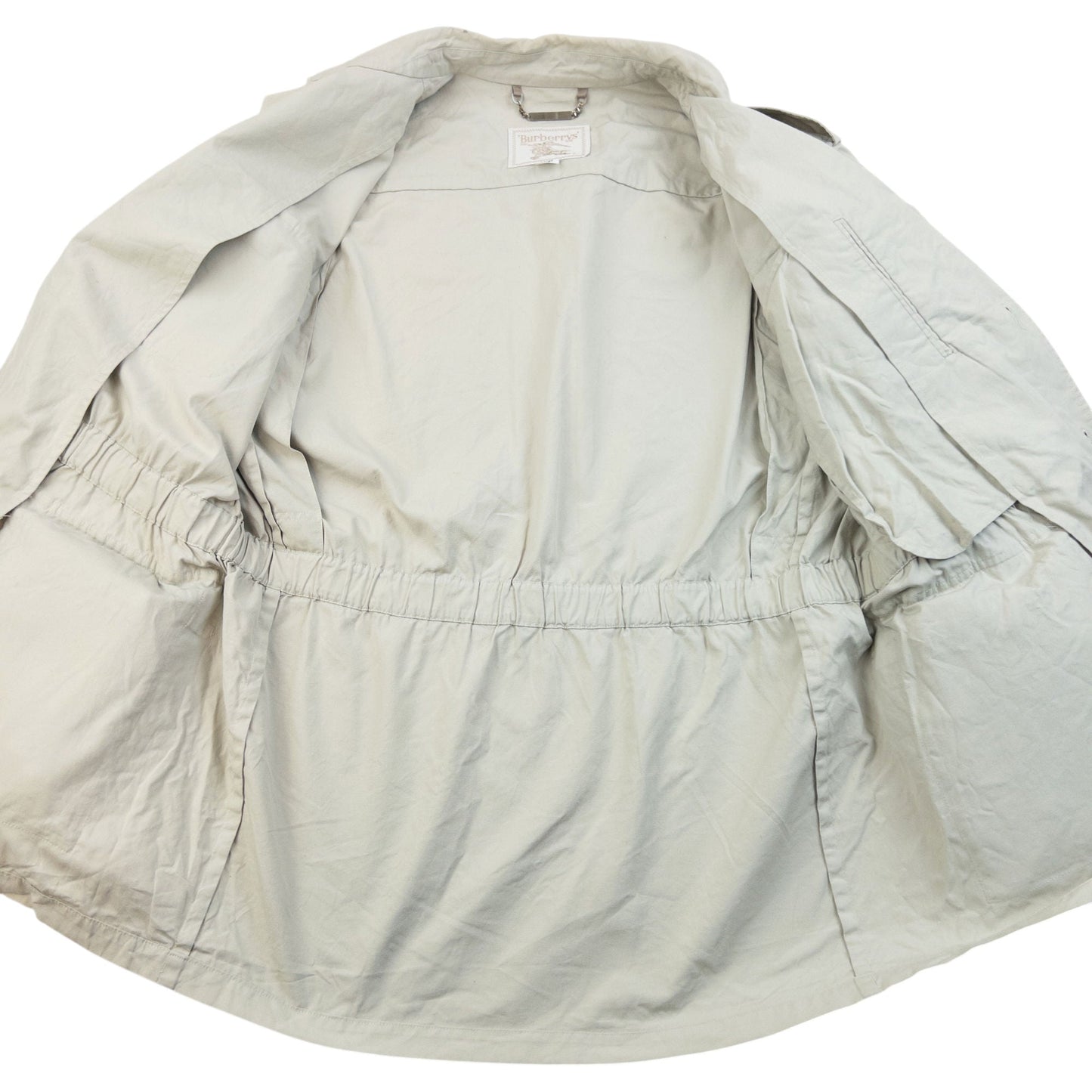 Vintage 90s Burberry Roll Sleeve Jacket Size M | Medium, Multicoloured