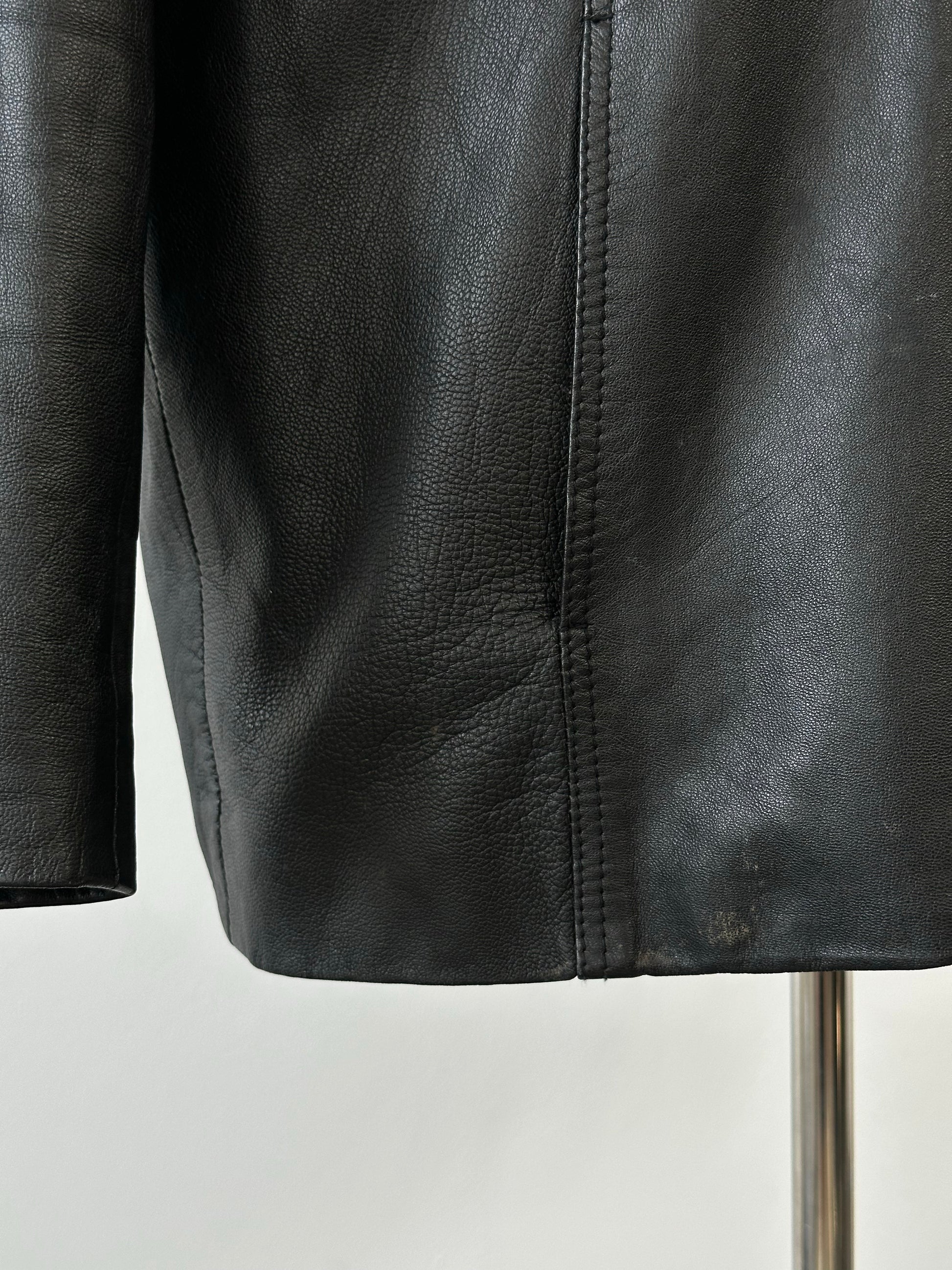 Vintage 1990s Leather Jacket - M