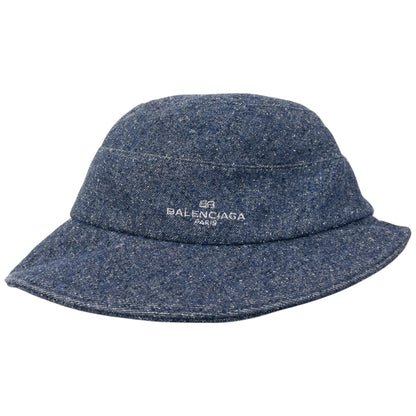 Vintage 90s Balenciaga Paris Asymmetric Bucket Hat