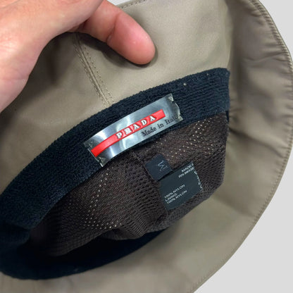 Prada Sport 00’s Beige Goretex Bucket Hat - S