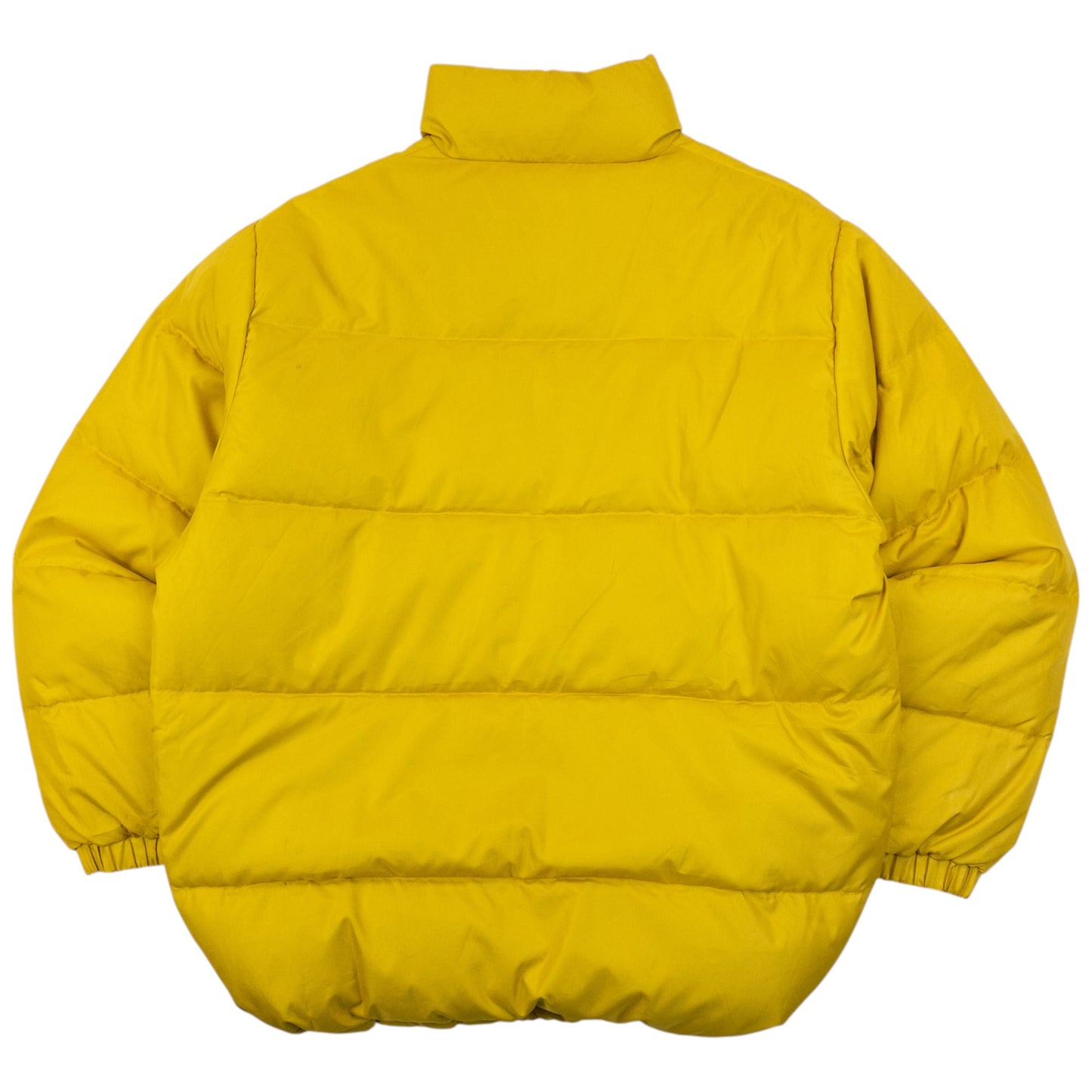Vintage 90s Balenciaga Zip Up Puffer Jacket Size M | Medium, Yellow