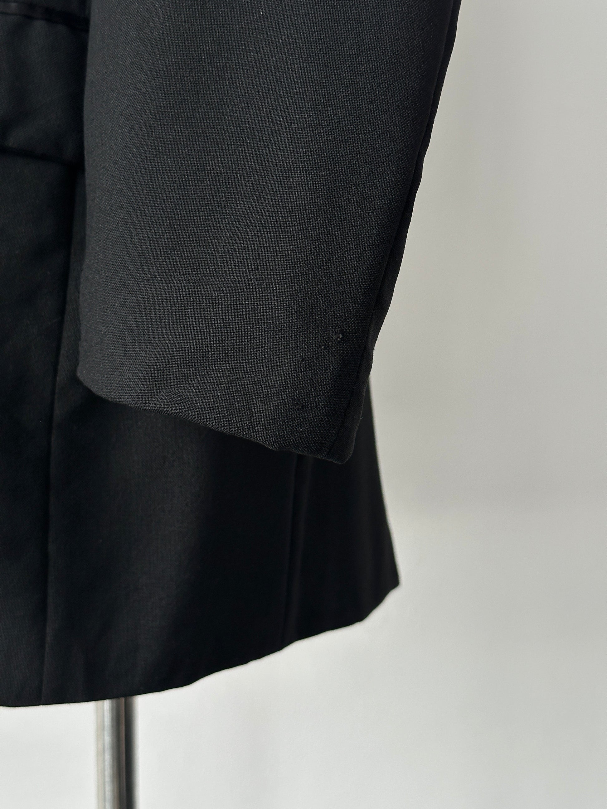 Christian Dior 1990s Single Breasted Tuxedo Blazer - S