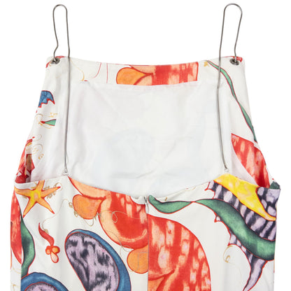 Vintage 2000s Versace Jeans Couture Sea-Life Print Mini Dress Womens Size | Small, Multi