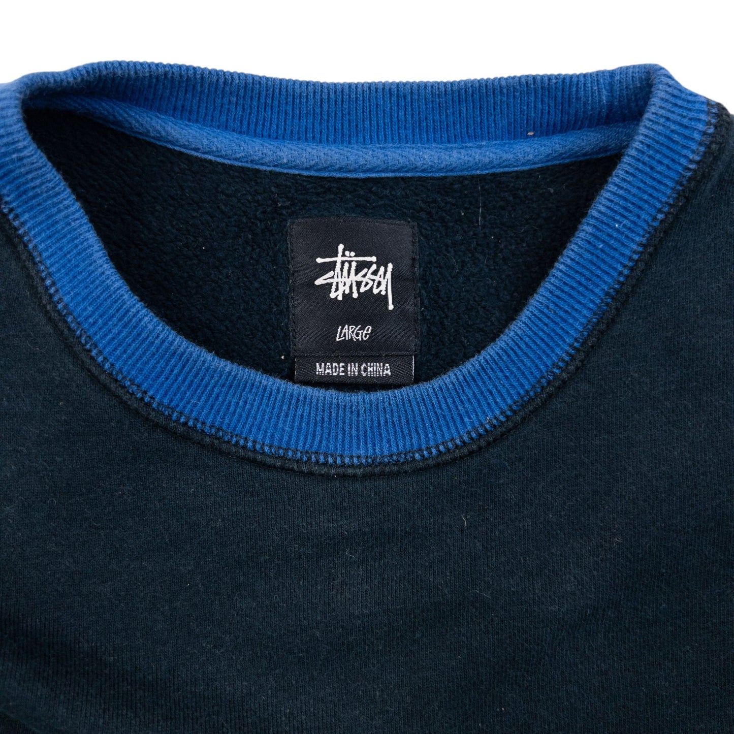 Vintage 2000s Stussy Sweatshirt Size S | Small, Multicoloured