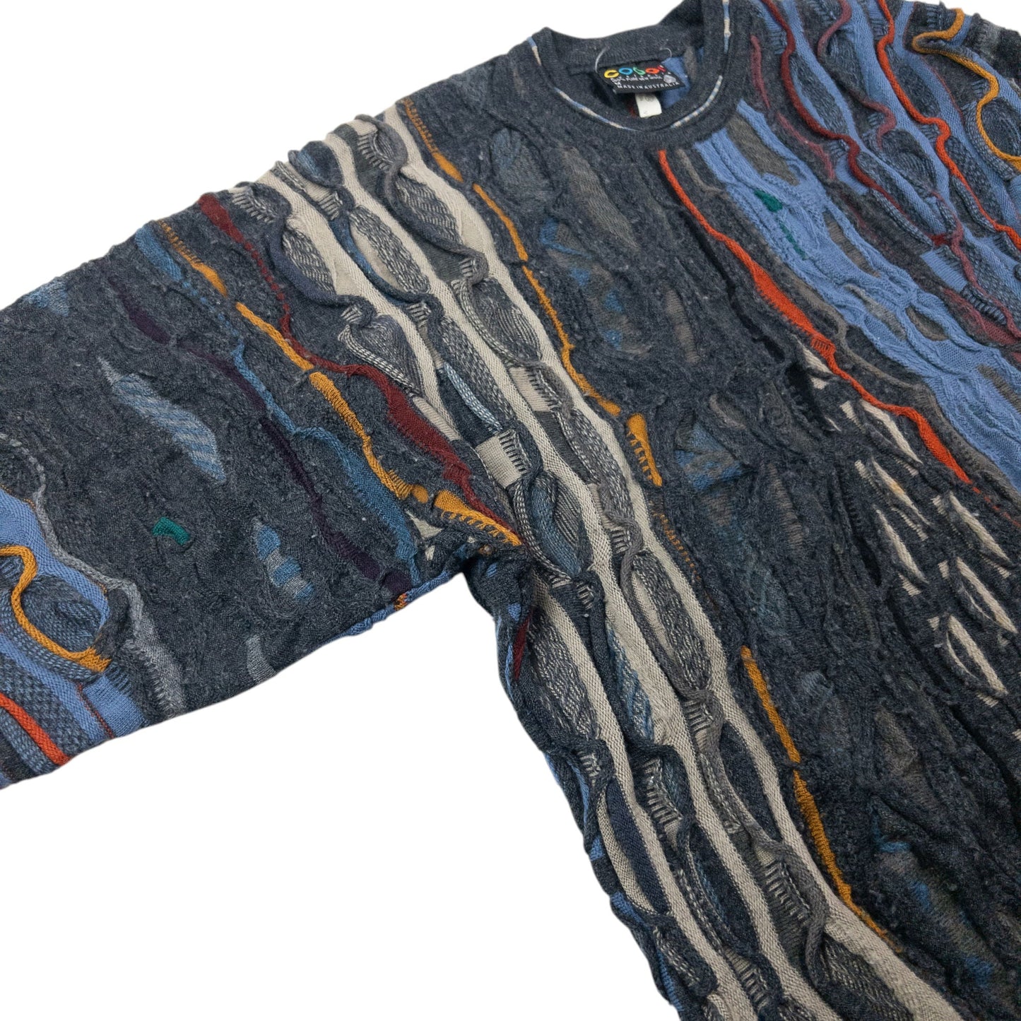 Vintage 80s Coogi Knit Wool Jumper Size M | Medium, Mixed
